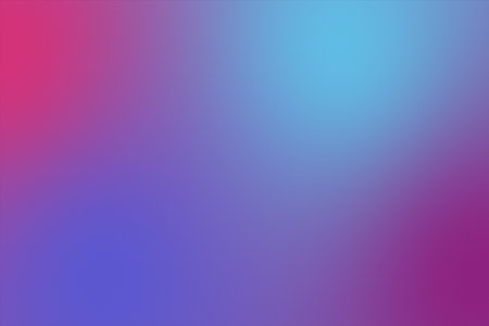 Neon gradient background. 2d render blur backdrop. Illustrationの写真素材