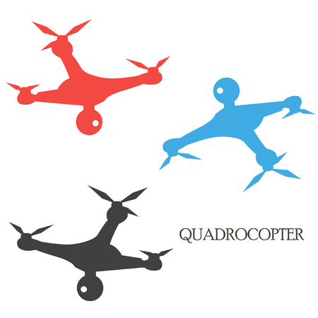quadcopterのイラスト素材