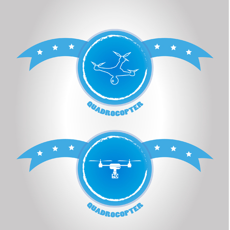 quadcopter lebalのイラスト素材