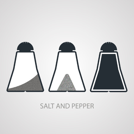 salt pepperのイラスト素材