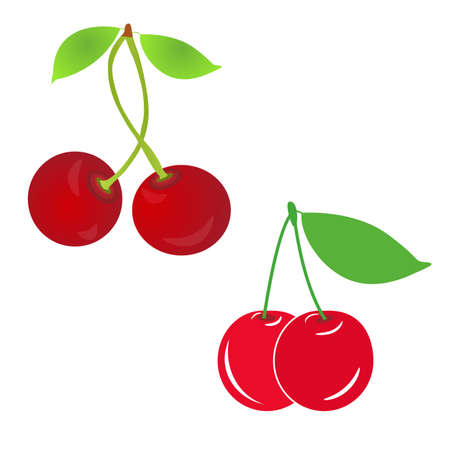 sweet cherryのイラスト素材
