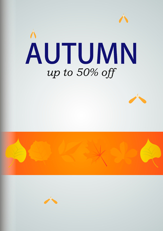 autumn brochureのイラスト素材