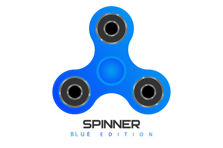 Hand spinner. Children's toy. Spiner.のイラスト素材