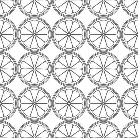 orange paradise -seamlessのイラスト素材