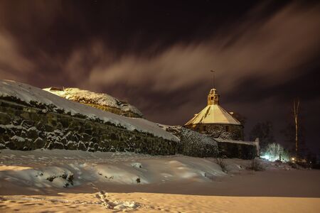 The fortress of Karelia, Leningrad oblast, Karelian isthmus, Russiaのeditorial素材