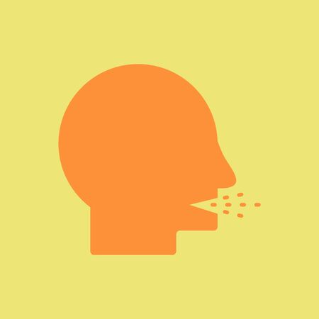 wet cough, various symptoms of Tuberculosis coughのイラスト素材