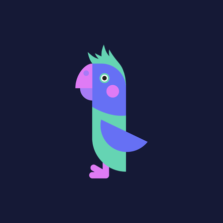 Parrot Cockatoo, Parrot birdのイラスト素材