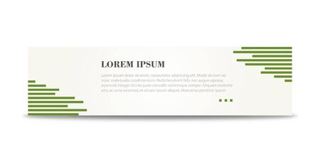 Corporate Design Banner, Minimalistic Banner, flyerのイラスト素材