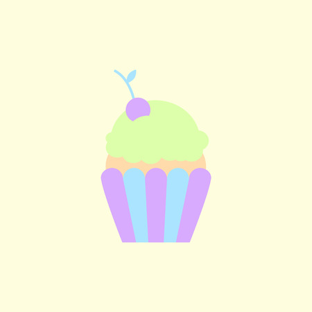 Maraschino Cherry Cupcake
