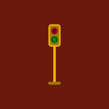 Pedestrian traffic lightsのイラスト素材