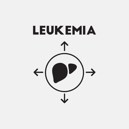 Liver disease Vector. symptoms of Malaria on the liverのイラスト素材