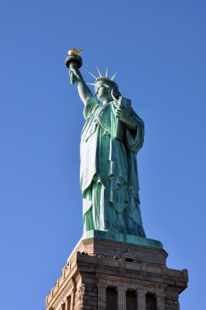 Statue of Liberty, New-york City, NY, USAの写真素材