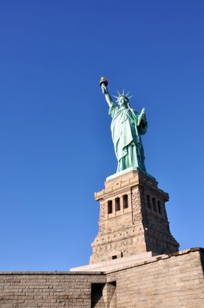 Statue of Liberty, New-york City, NY, USAのeditorial素材