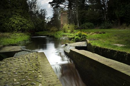 park in bournemouthの写真素材