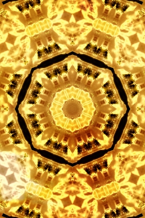 kaleidoscope mandalaの写真素材