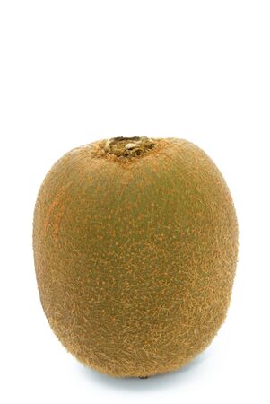 Whole kiwi fruit unpeeledの写真素材