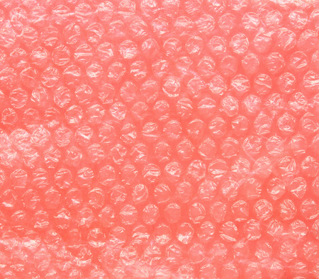 Pink bubble wrap sheet background