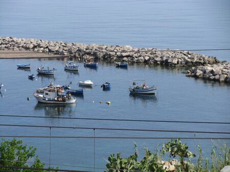 Port of trabia in Sicily