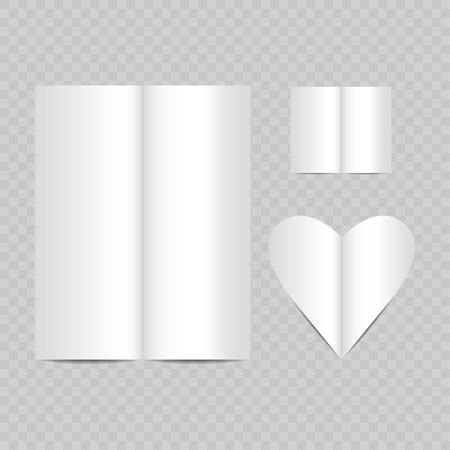 open magazine empty pages vector white realistic blinkのイラスト素材