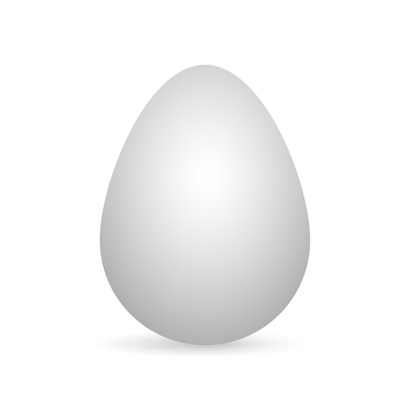 happy easter greeting card or just plain eggのイラスト素材