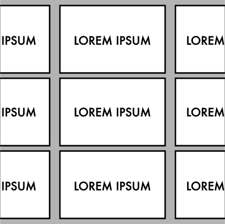 many lcd tv posted on the wall vectorのイラスト素材