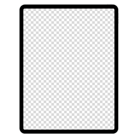 drawing pad for illustrators on white background vectorのイラスト素材