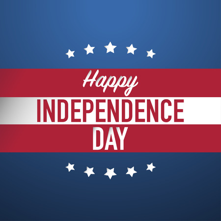 fourth of july happy independence day usa vectorのイラスト素材