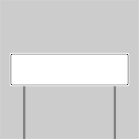 isolated sign displaying name of the place vectorのイラスト素材