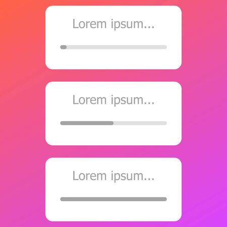 social network vote scale lorem ipsum vector illustrationのイラスト素材