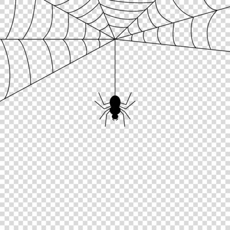 Spider web icon mock up vector illustration isolatedのイラスト素材