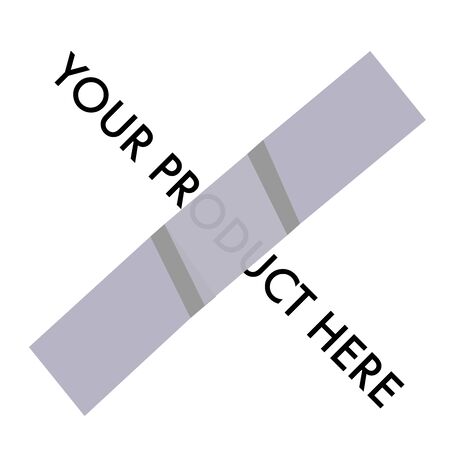 duct tape banana wall white background vector illustrationのイラスト素材