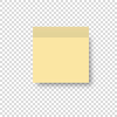 post note paper memo list pin vector illustrationのイラスト素材