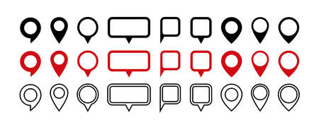 map pin mark icon sign vector. gps location marker. route destination tag point. geo navigation travel element isolated white backgroundのイラスト素材