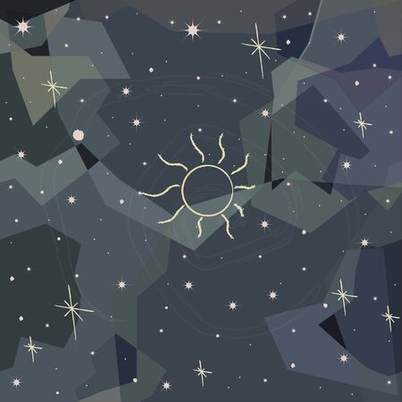 Seamless geometric subtle abstract funky pattern . Repeating pattern. Vector Illustrationのイラスト素材