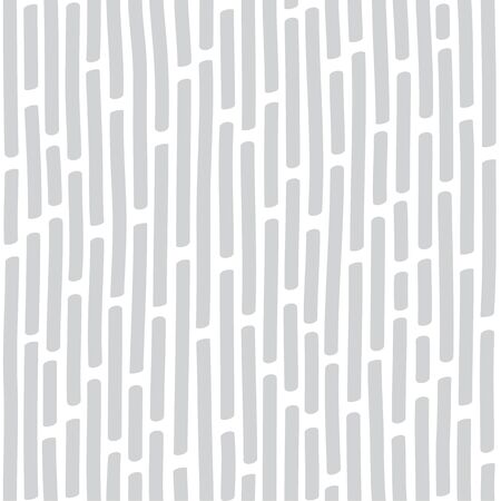 Seamless background or pattern with discontinuous fat short vertical  lines, like bamboo stalks or engraving on woodのイラスト素材