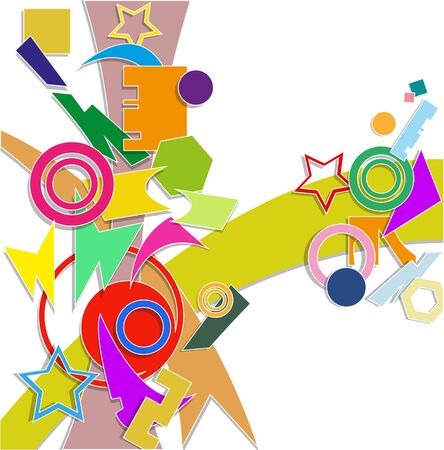 abstract backgroundのイラスト素材