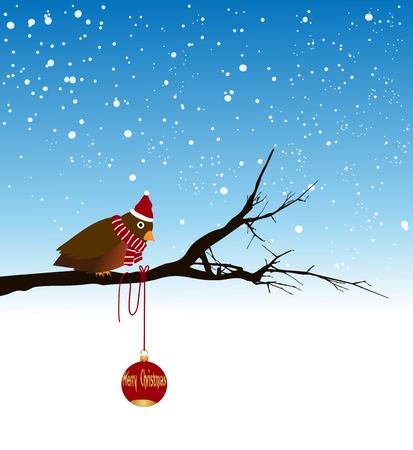 Vector illustration for Christmas card designのイラスト素材