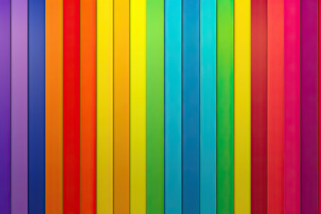empty, rainbow colored stripes backgroundの素材