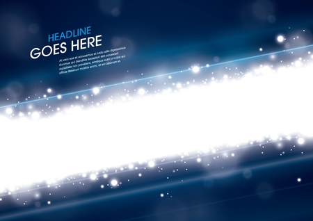 Vector of abstract rays of light and backgroundのイラスト素材