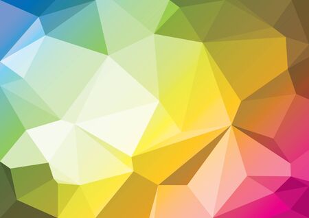 Vector of modern geometric polygonal backgroundのイラスト素材