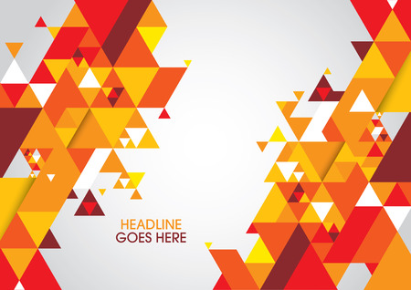 Vector of modern geometric pattern and backgroundのイラスト素材