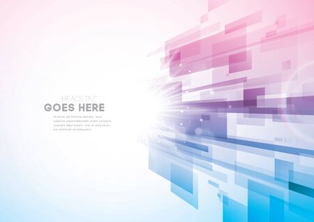 Vector of modern abstract futuristic backgroundのイラスト素材