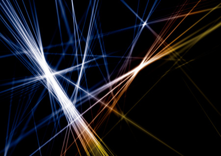 Vector of modern abstract rays of light and backgroundのイラスト素材