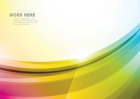 Vector of abstract swirl element and backgroundのイラスト素材