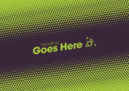 Vector of modern halftone element and backgroundのイラスト素材