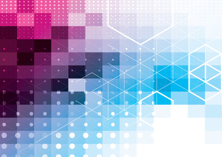 Vector of modern futuristic abstract backgroundのイラスト素材