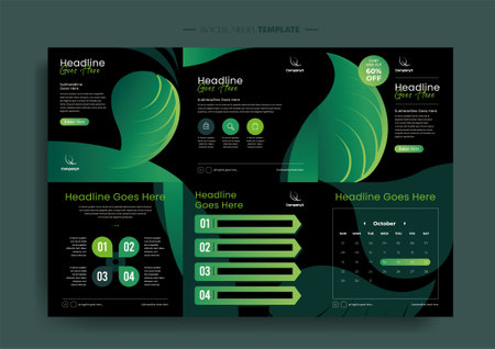 Vector of modern stylized social media post and templateのイラスト素材