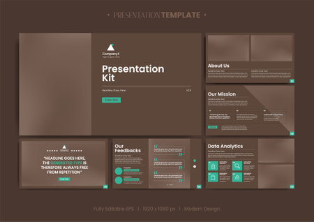 Vector of modern stylized social media post and templateのイラスト素材