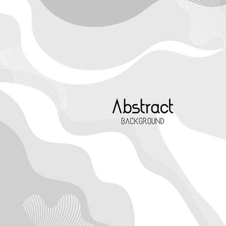 Abstract white grey tone paper cut, abstract white wave curve, abstract style with blank space design, abstract white modern background vector illustration.のイラスト素材