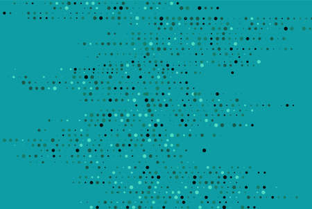 Light Blue, Green vector backdrop with dots. Blurred bubbles on abstract background with colorful gradient.epsのイラスト素材